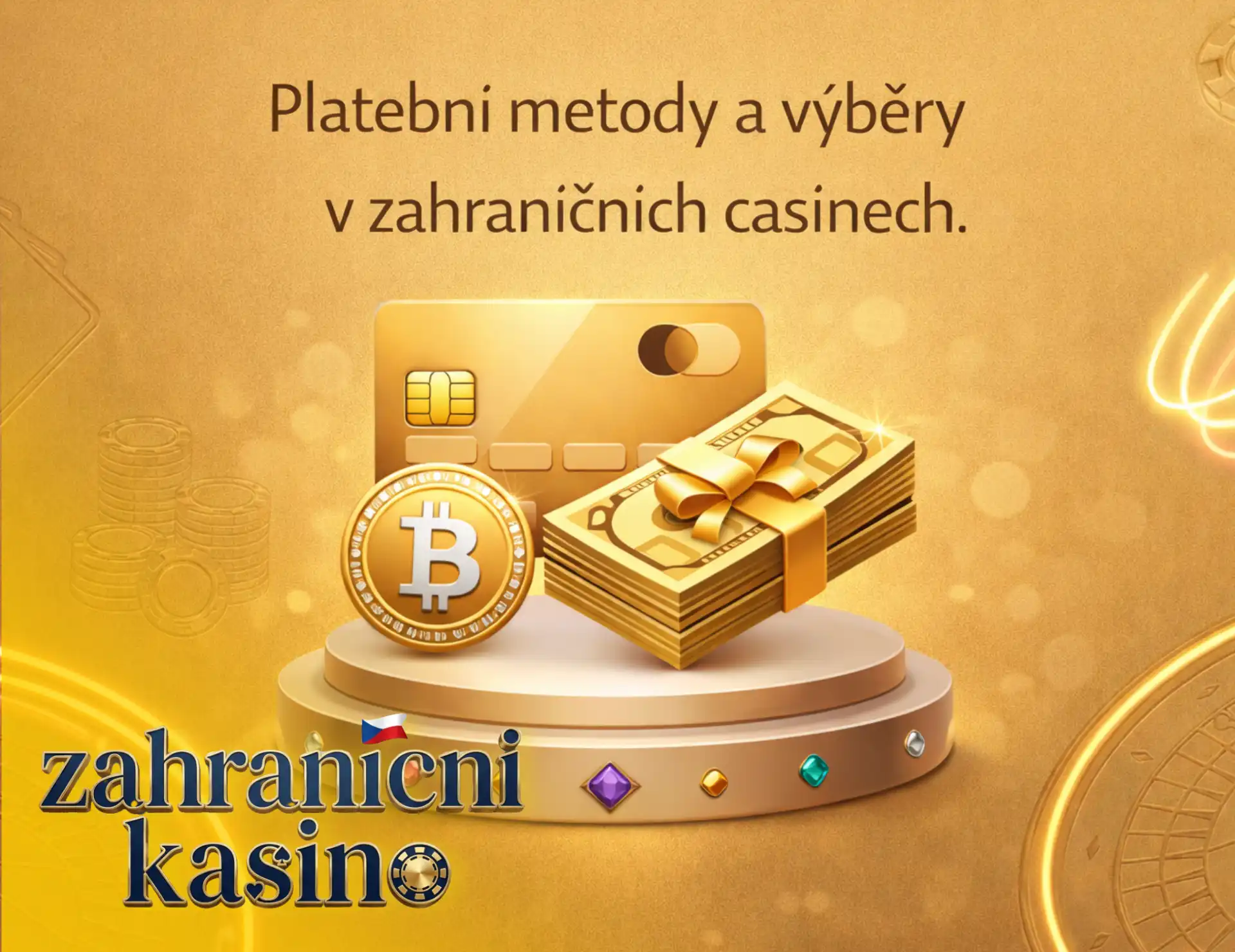 Způsoby platby a výběru prostředků v zahraničních kasinech