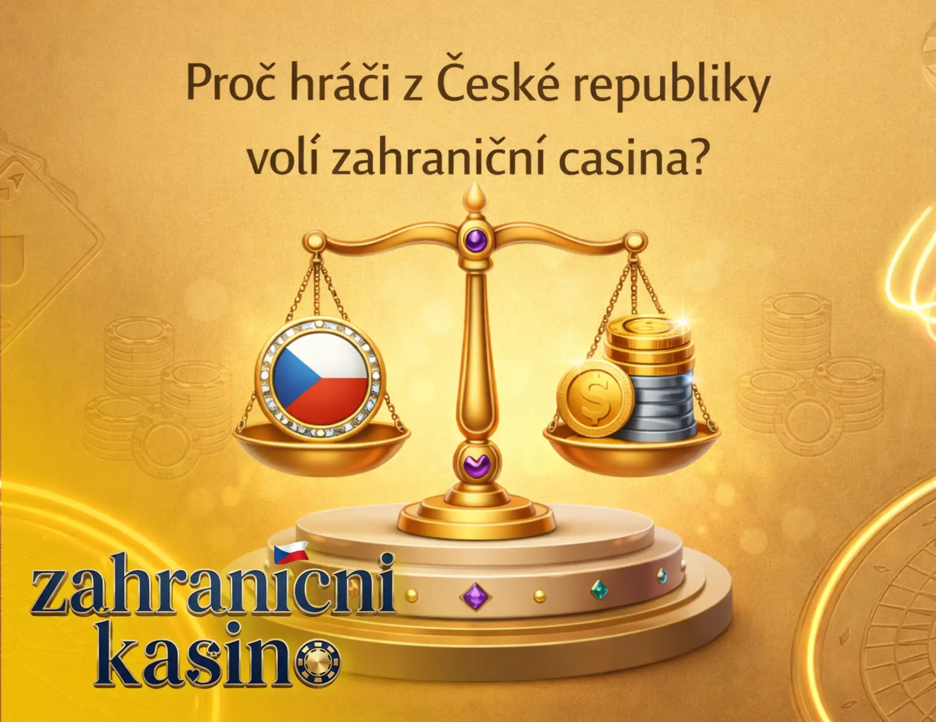 Mnoho českých hráčů se obrací na zahraniční kasina, a to je zcela oprávněné.